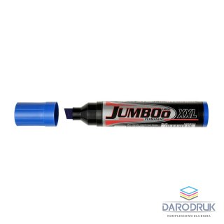 Kamet Marker permanentny Jumbo wkład niebieski 2,0-12,0mm ścięta końcówka Kamet (K-2042)