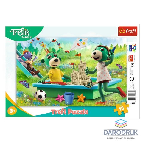 Trefl Puzzle 15 el. Trefl (31363)