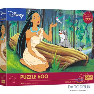 Trefl Puzzle Pocahontas 40-lecie Trefl 600 el. Trefl (37605)