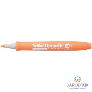 Artline Marker permanentny pastel decorite wkład pomarańczowy 1,0mm pędzelek końcówka Artline (AR-033 5 4)