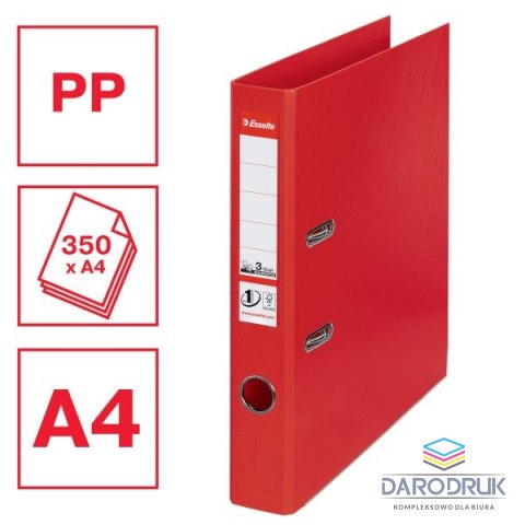 Esselte Segregator dźwigniowy No.1 Power A4 50mm czerwony Esselte (811430)