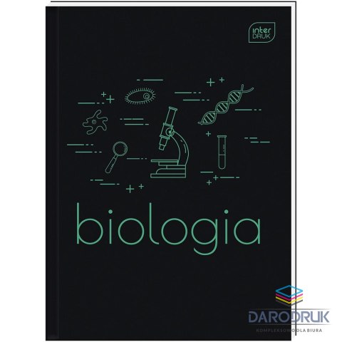 Interdruk Brulion A5 biologia 80k. 70g krata Interdruk