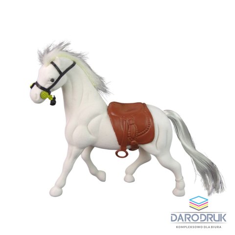 Lean Figurka koń biały 17cm Lean (13375)