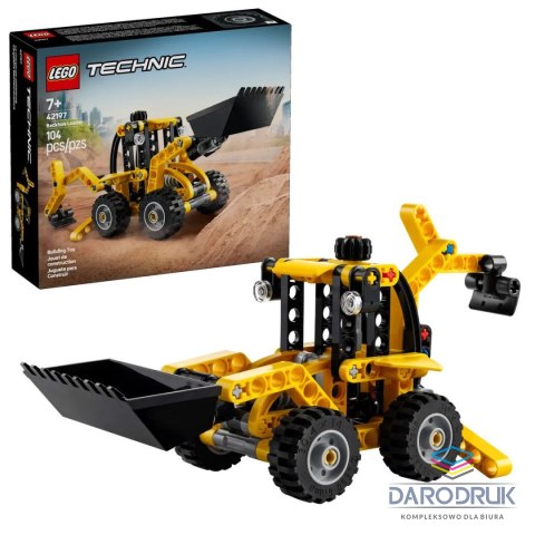 Lego Klocki konstrukcyjne Technic Koparko-ładowarka Lego (42197)