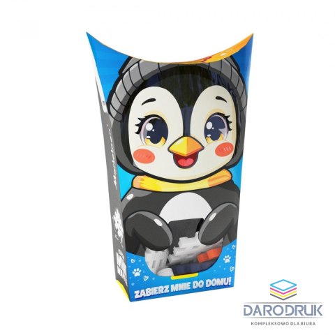 Marioinex Klocki konstrukcyjne Mini Waffle Pocket Pets Pingwin Marioinex (5903033907153)