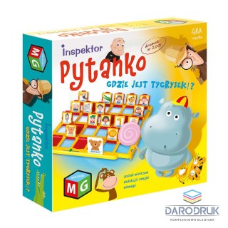 Multigra Gra edukacyjna Inspektor Pytanko Gdzie jest tygrysek ? Multigra