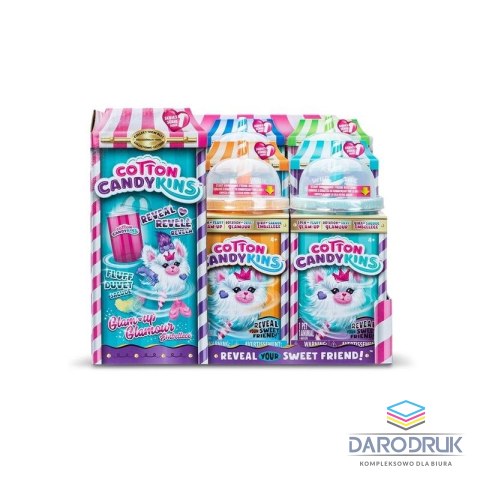 Orbico Sp. Z O.o. Pluszak COTTON CANDYKINS Kolekcjonerskie pluszaki Orbico Sp. Z O.o. (27300)