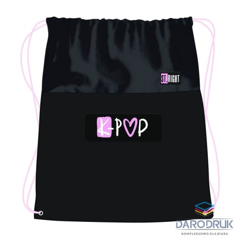 St.Majewski Worek na buty K-POP PINK St.Majewski (S-01)