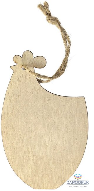 Titanum Ozdoba drewniana Craft-Fun Series zawieszka kura Titanum (7525A)
