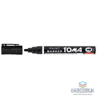 Toma Marker olejowy wkład czarny 2,5mm okrągła końcówka Toma (TO-440 3 2)