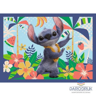 Trefl Puzzle Stitch Wakacje na Hawajach 4w1 el. Trefl (34666)