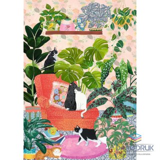 Trefl Puzzle The Art of Colour Premium Plus Nie ma to jak w domu 1000 el. Trefl (10892)