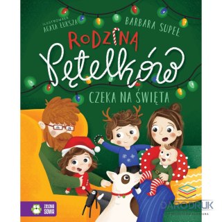 Zielona Sowa Książeczka edukacyjna Rodzina Petelków czeka na święta Zielona Sowa