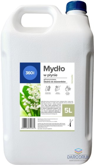 360 Pro Mydło w płynie Konwalia 5000ml 360 Pro