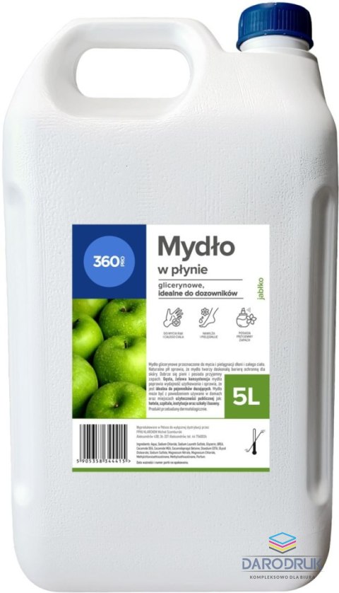 360 Pro Mydło w płynie jabłko 5000ml 360 Pro