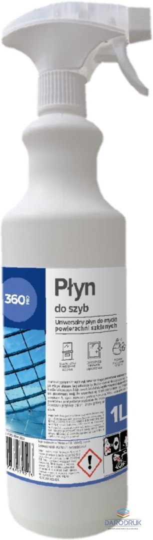 360 Pro Płyn do mycia szyb 1000ml 360 Pro
