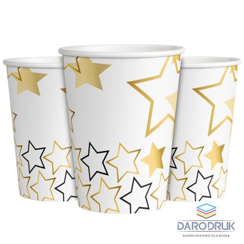 Arpex Kubek jednorazowy Celebrate! (8 szt.) papier 200ml Arpex (DC2724)