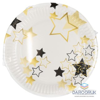 Arpex Talerz jednorazowy Celebrate! papier śr. 180mm 8 szt Arpex (DC2731F)