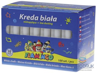 Flamingo Kreda kolor: biała 100 szt Flamingo (58QW100)