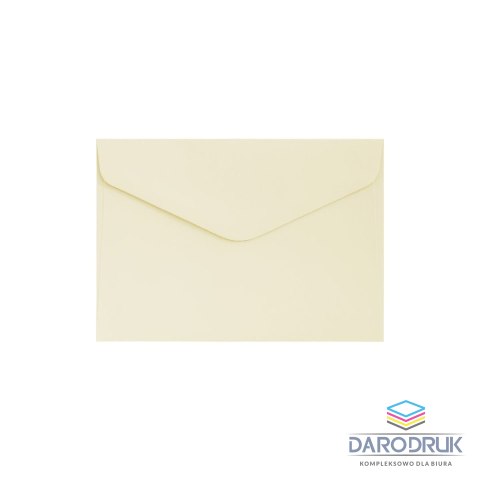 Galeria Papieru Koperta C6 gładka 130g kremowa Galeria Papieru (280230) 10 sztuk