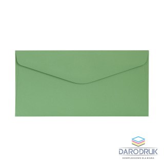 Galeria Papieru Koperta DL gładki satynowany zielona Galeria Papieru (280136) 10 sztuk