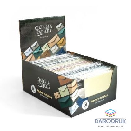 Galeria Papieru Koperta DL mix kolorów mix Galeria Papieru (284902) 45 sztuk