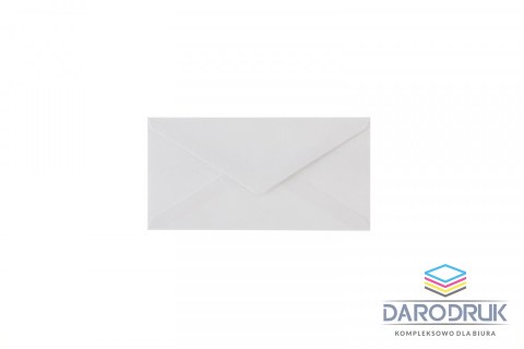 Galeria Papieru Koperta pearl biały biała [mm:] 80x160 Galeria Papieru (208499) 10 sztuk