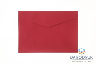Galeria Papieru Koperta C5 pearl czerwony k czerwona Galeria Papieru (280638) 10 sztuk