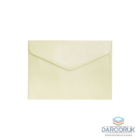 Galeria Papieru Koperta C6 pearl kremowy k kremowa Galeria Papieru (280241) 10 sztuk