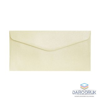 Galeria Papieru Koperta DL pearl kremowy k kremowa Galeria Papieru (280141) 10 sztuk