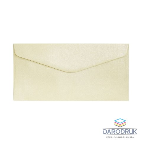Galeria Papieru Koperta DL pearl kremowy k kremowa Galeria Papieru (280141) 10 sztuk