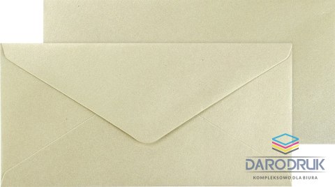 Galeria Papieru Koperta pearl kremowy kremowa [mm:] 80x160 Galeria Papieru (280491) 10 sztuk