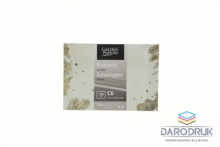 Galeria Papieru Koperta C6 złote święta złota Galeria Papieru (280294) 10 sztuk
