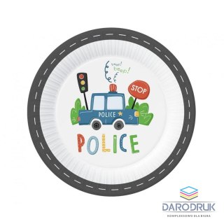 Godan Talerz jednorazowy Police papier śr. 230mm 6 szt Godan (PW-TPO9)