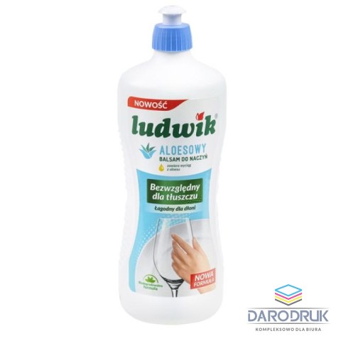 Ludwik Płyn do naczyń Bal.Aloe 900ml Ludwik