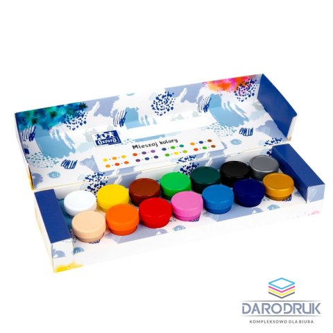 Oxford Farby plakatowe Oxford kolor: mix 20ml 12+2 kolor. (400167100)