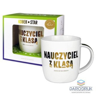 Pan Dragon Kubek wielokrotnego użytku Star 2-Nauczyciel 330ml Pan Dragon (5901854983387)