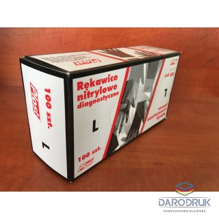 Rękawiczki jednorazowe diagnostyczne XL 100 szt