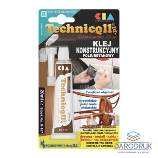Technicqll Klej w tubie konstrukcyjny 20ml Technicqll (R-167)