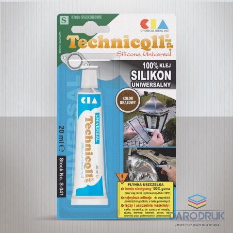 Technicqll Klej w tubie silikon 20ml Technicqll (S-041)