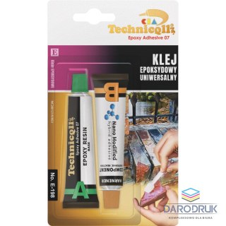 Technicqll Klej w tubie uniwersalny epoksydowy 20ml Technicqll (E-198)
