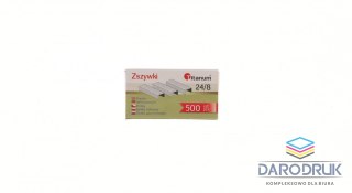 Titanum Zszywki 24/8 24/8 500szt 500 szt Titanum