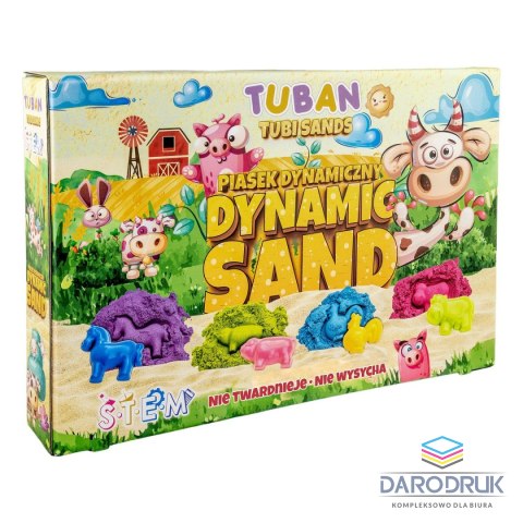 Tuban Piasek kinetyczny dynamiczny zestaw farma Tuban (TU3552)