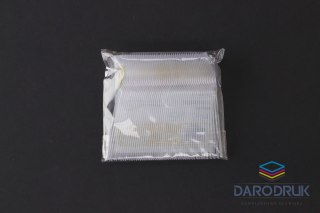 (nd) Łyżeczka wielokrotnego użytku transparętna wielkokrotnego uzytku plastikowa 50 szt (nd)