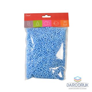 Arpex Ozdoba styropianowa kuleczki 10g niebieskie Arpex (BN4963)