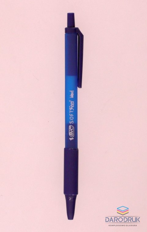 Bic Długopis SOFT FEEL CLIC niebieski wkład niebieski 1mm Bic (837398)