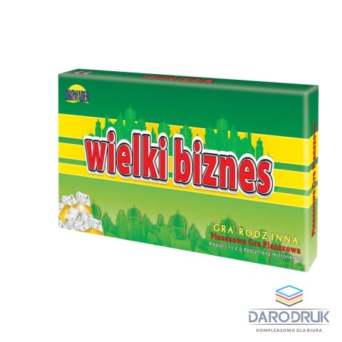 Dromader Gra planszowa WIELKI BIZNES Dromader (130-00606)