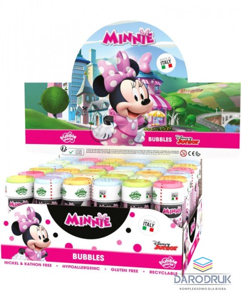 Dulcop Bańki mydlane Minnie Mouse 60 ml Dulcop (538008)