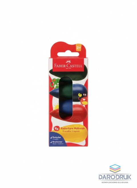 Faber Castell Kredki świecowe 4 kol. Faber Castell (120408 FC)