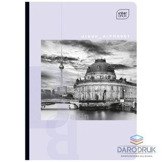 Interdruk Zeszyt A5 B&W 60k. 70g krata [mm:] 148x210 Interdruk (ZE60#215)